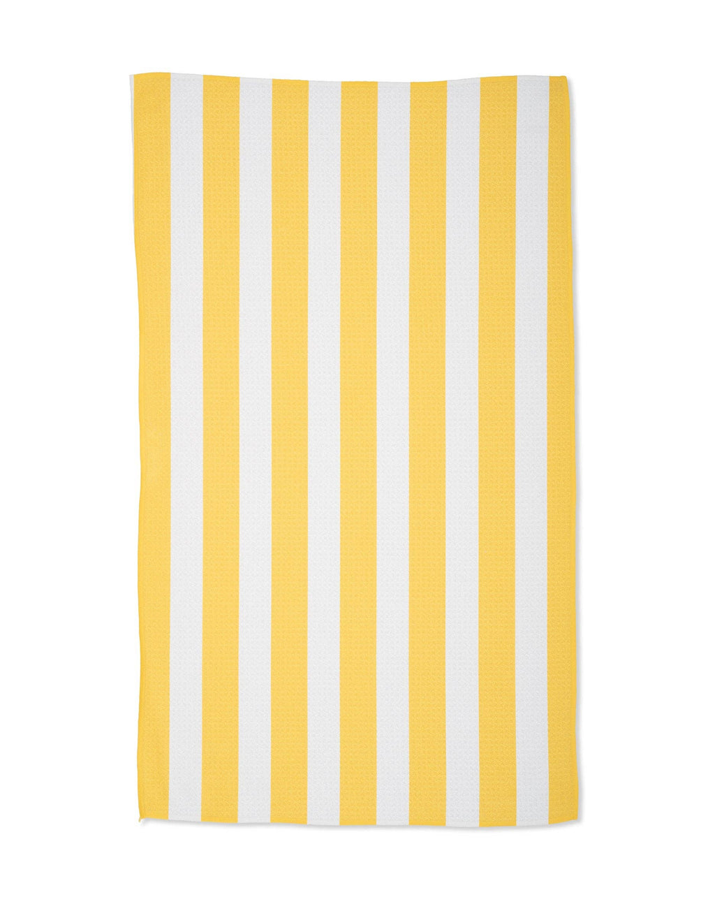 Geometry - Summer Bold Yellow Tea Towel