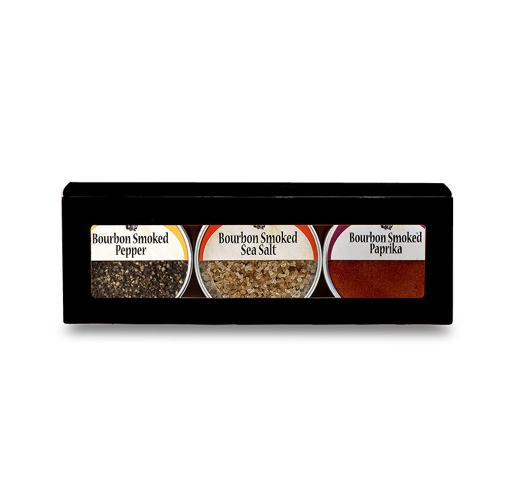 Bourbon Barrel Foods – Bourbon Smoked Spice 3-Pack Gift Set