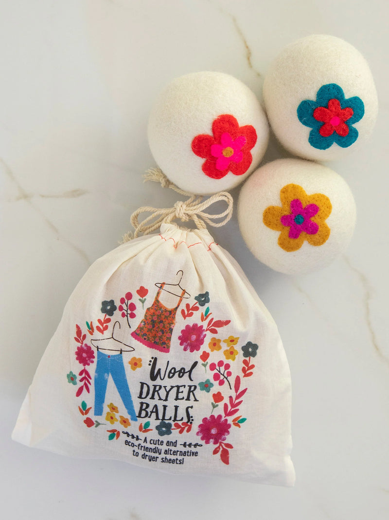Natural Life Wood Dryer Balls, Set of 3