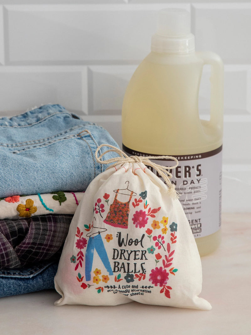 Natural Life Wood Dryer Balls, Set of 3