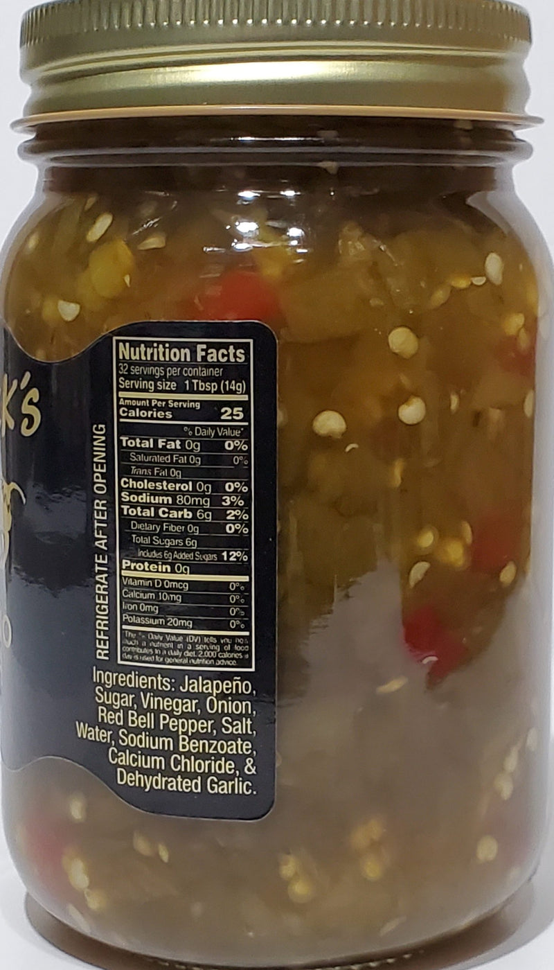 Ben Jack Larado's Mild Jalapeño Relish 16oz