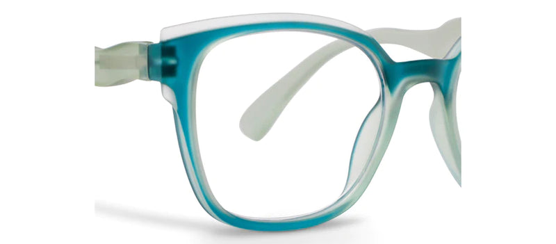 Peepers Readers - If You Say So - Teal (with Blue Light Focus™ Eyewear Lenses)