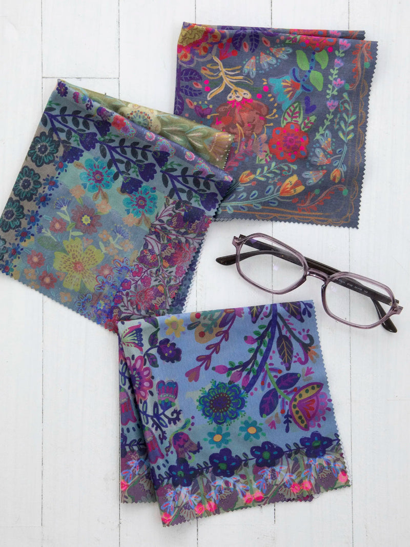 Natural Life Eyeglass Cleaner Cloths (Set of 3) - Border Folk Garden
