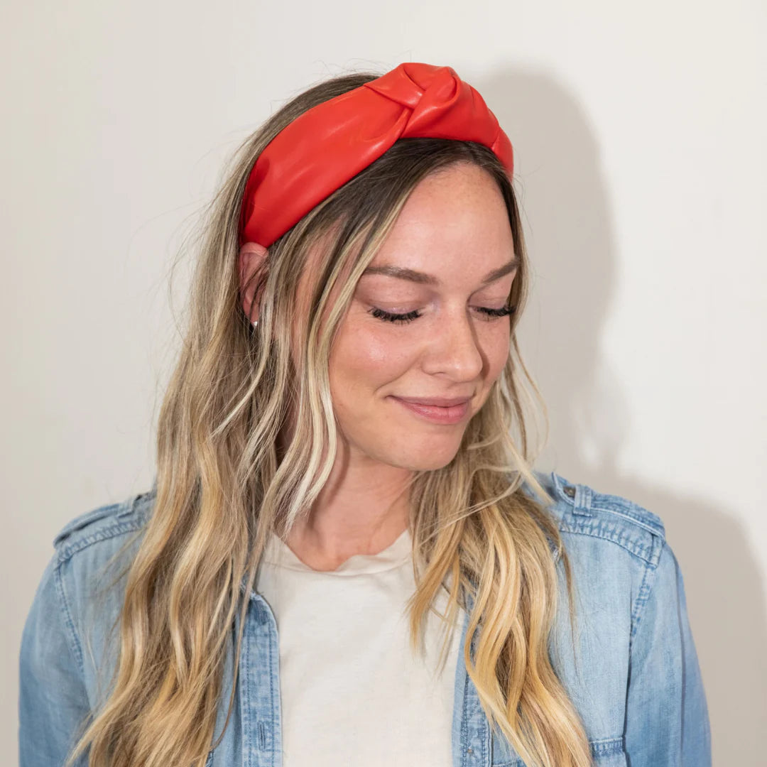 Headbands of Hope Brooklyn Headband Red AnnePaige