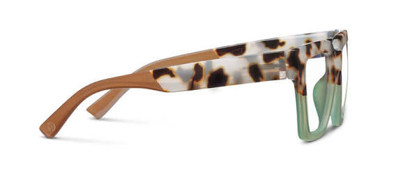 Peepers Progressives - Take a Bow - Chai Tortoise/Green