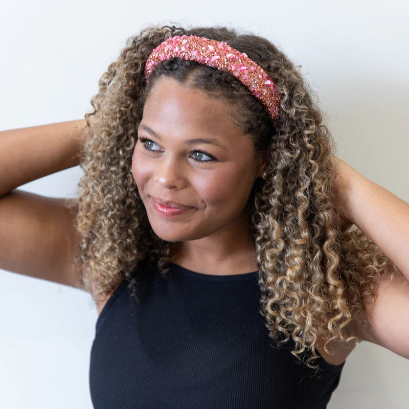 Headbands of Hope All That Glitters Headband Pink AnnePaige