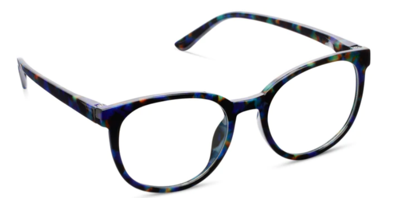 Peepers Readers - Creekside - Cobalt Tortoise (with Focus™ Blue Light Lenses)