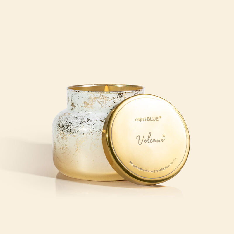 CAPRI BLUE - GLIMMER - VOLCANO SIGNATURE JAR, 19 oz