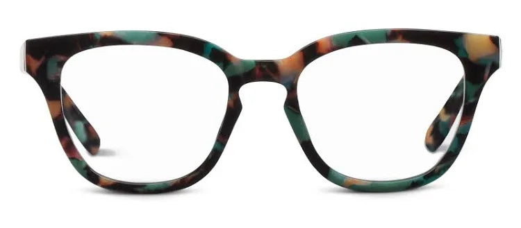 Peepers Readers - Betsy - Teal Botanico (with Blue Light Focus™ Eyewear Lenses)