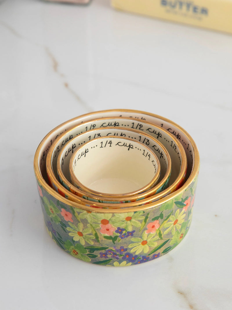 Natural Life® Nesting Measuring Cups - Multi Floral