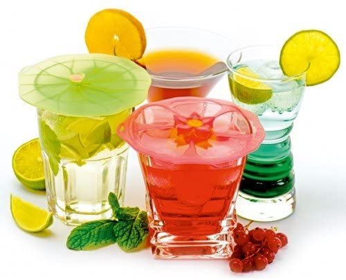 Charles Viancin Floral Drink Silicone Lids