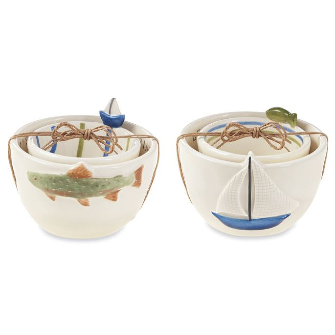 Mud Pie LAKE DIP BOWL SETS