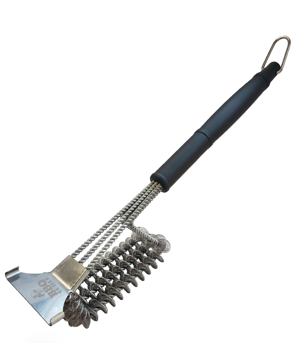 The BBQ Butler - BRISTLE FREE STAINLESS STEEL GRILL BRUSH