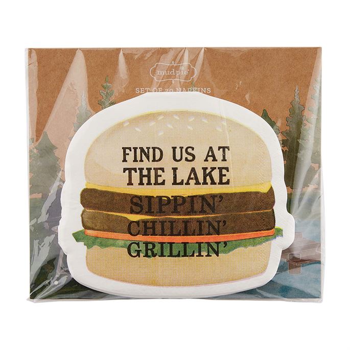 Mud Pie LAKE PAPER NAPKINS SETS