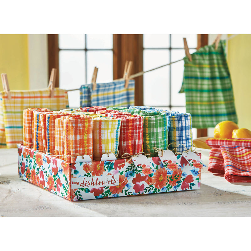 TAG Madras Dishtowel