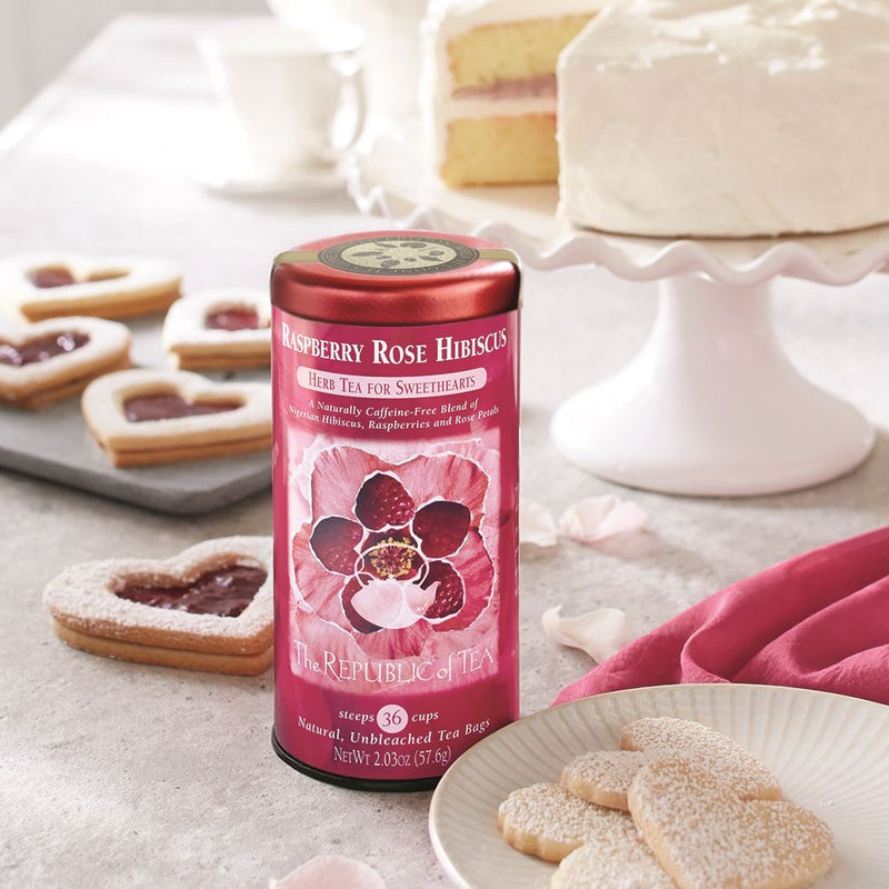 The Republic of Tea - Raspberry Rose Hibiscus Tea Bags