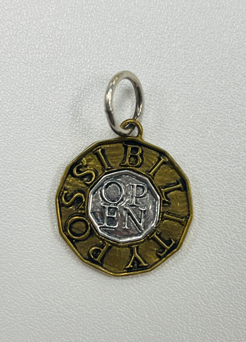Waxing Poetic Open Possibility Pendant