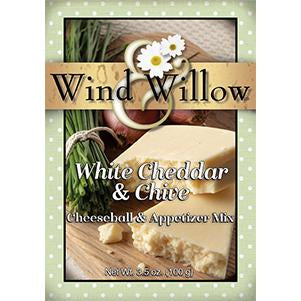 Wind and Willow White Cheddar & Chive Cheeseball & Appetizer Mix