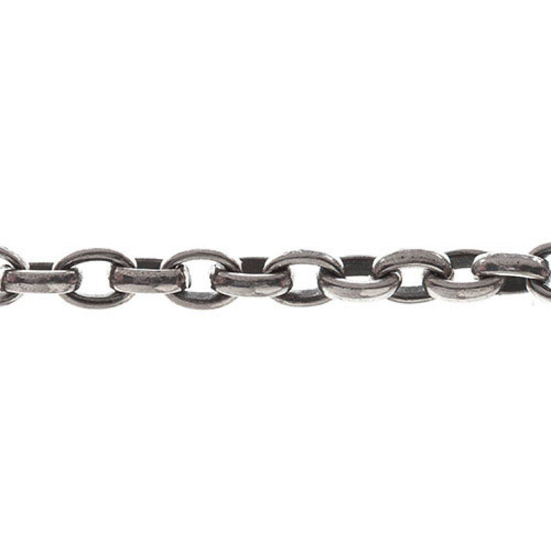 Waxing Poetic Double Link Rolo Chain - Sterling Silver