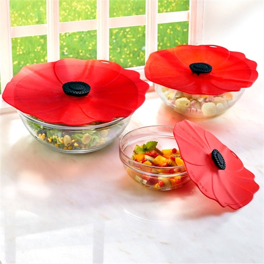 Charles Viancin Poppy Silicone Lids