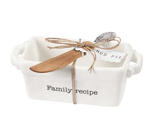 Mud Pie Family Recipe Mini Loaf Pan Set