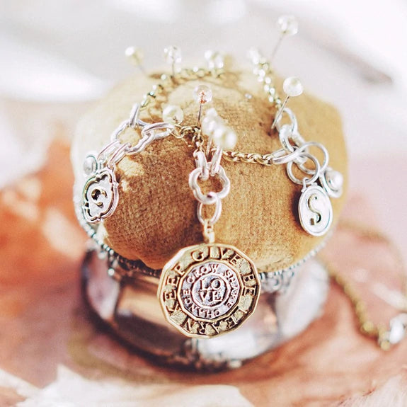 Waxing Poetic Circle of Love Pendant