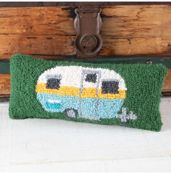 Peking Handicraft - Camper Small Hook Pillow