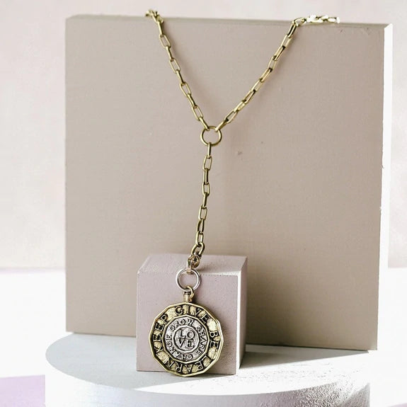 Waxing Poetic Circle of Love Pendant