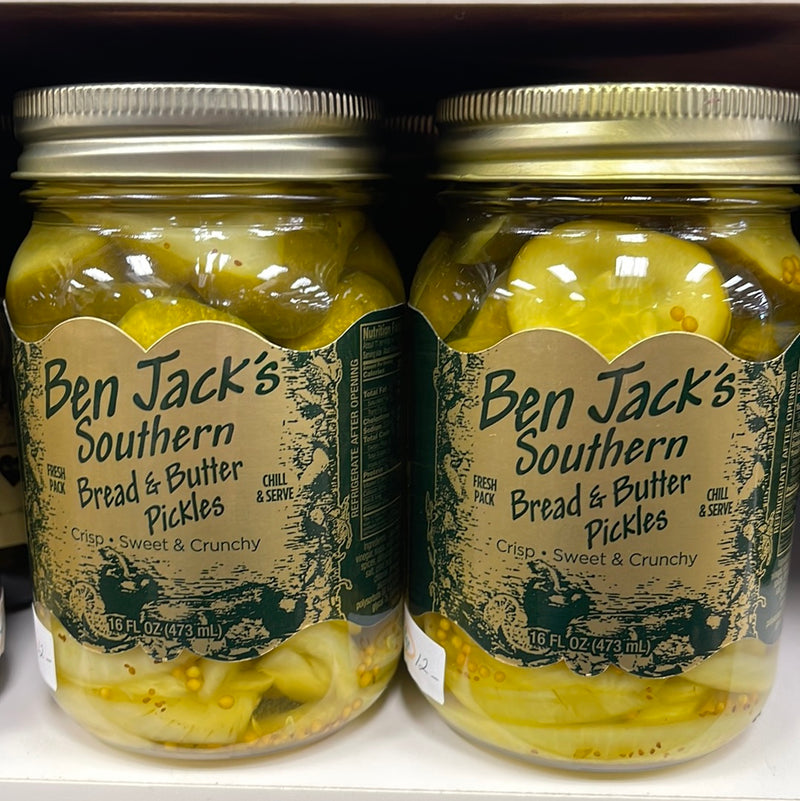 Ben Jack Larado's Southern Bread & Butter Pickles