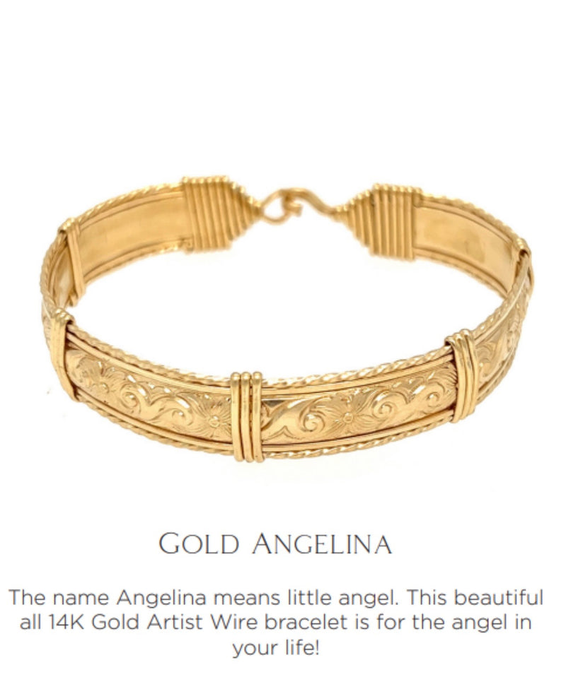 Ronaldo Jewelry Angelina™ Bracelet - Gold