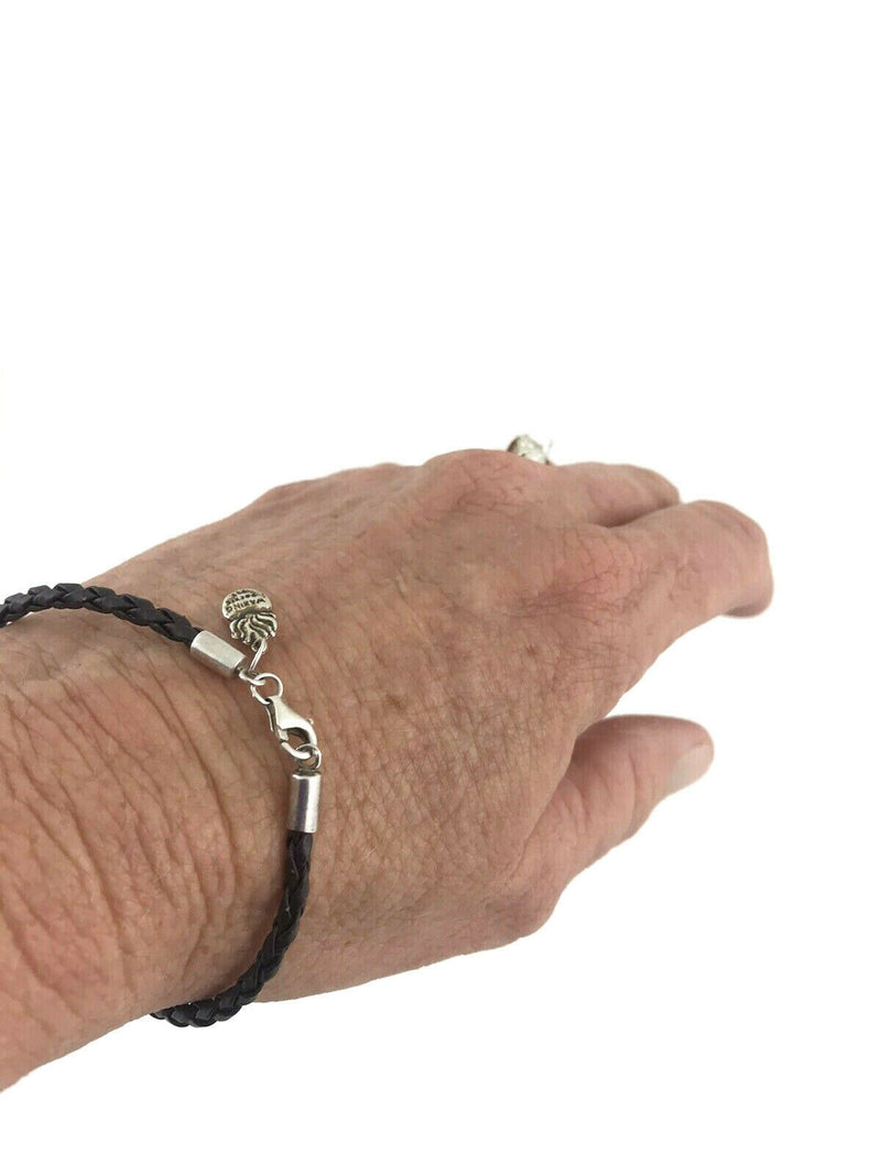 Waxing Poetic Braided Leather Bracelet