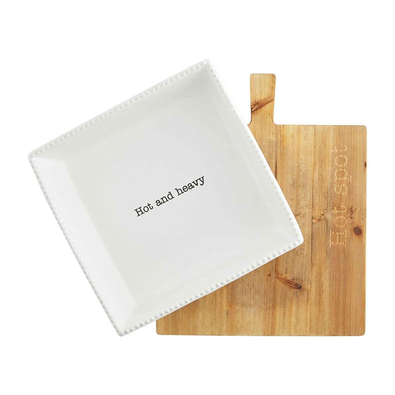 Mud Pie Baking Dish & Trivet Set