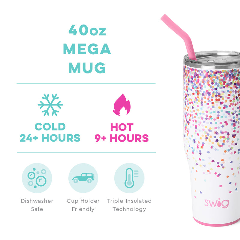 Swig Life Confetti Mega Mug (40oz)