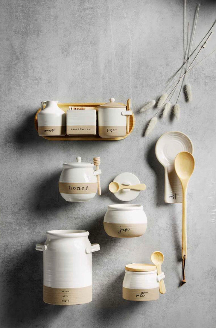 Mud Pie Farmstead Spoon Rest Set