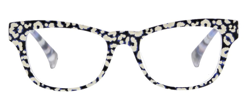 Peepers Readers - Orchid Island - White/Leopard Floral (with Blue Light Focus™ Eyewear Lenses)