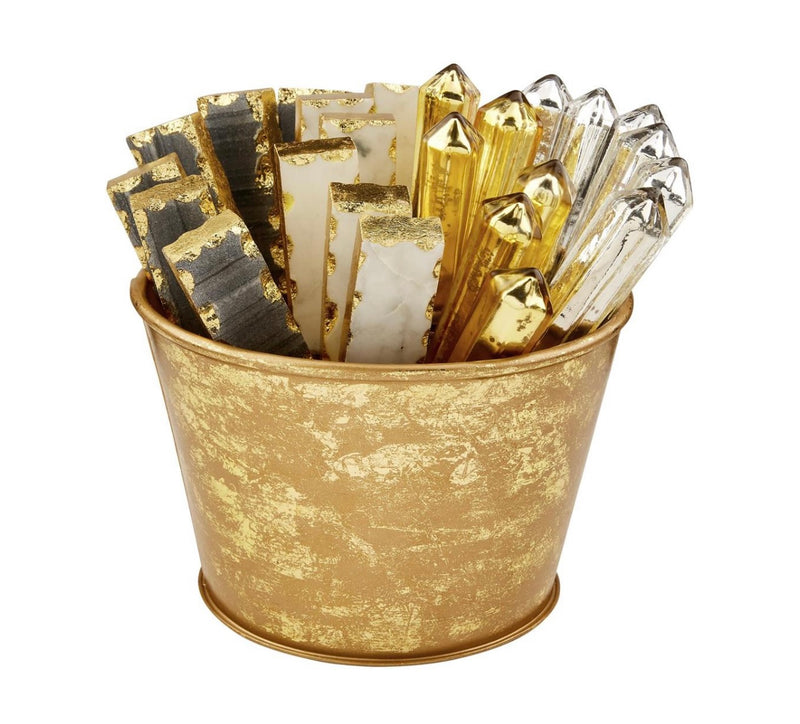 Mud Pie Metallic Marble Spreaders