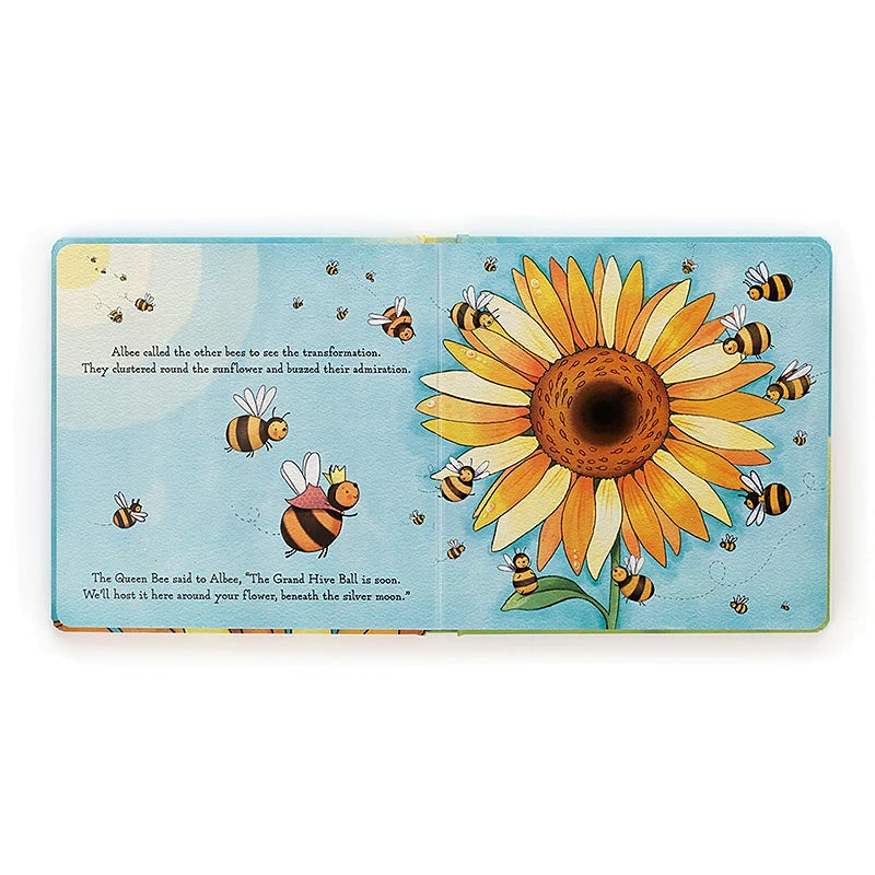 Jellycat Albee “Bashful Bee” And The Big Seed Book
