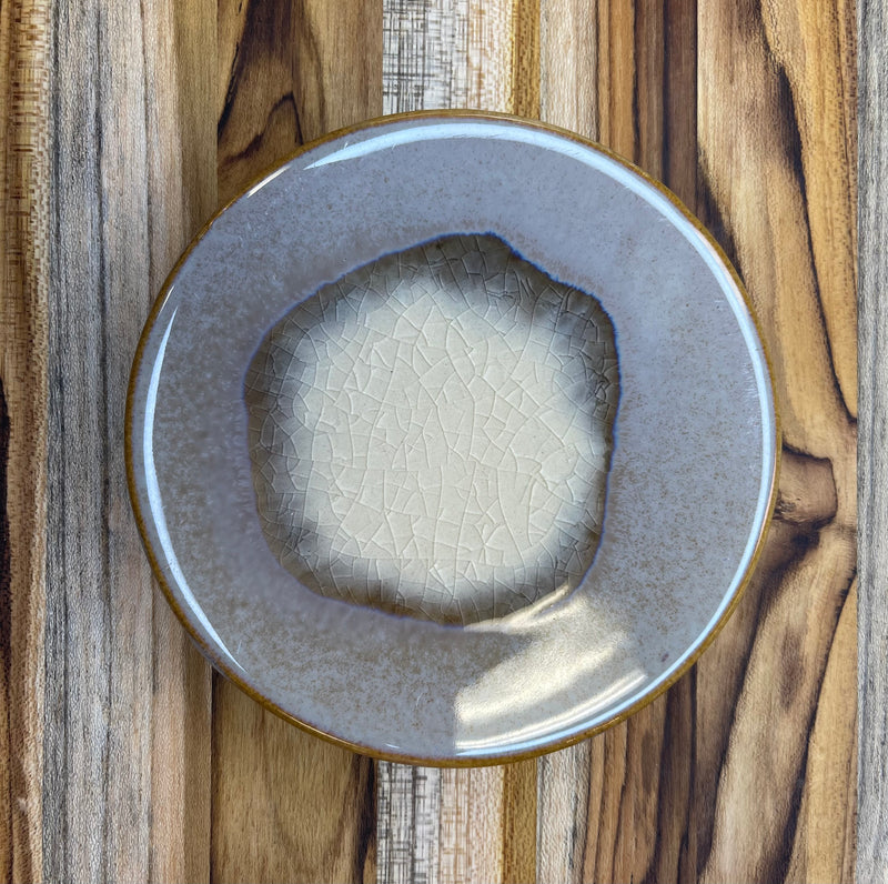 Creative Co-op Stoneware Trivet with Glaze