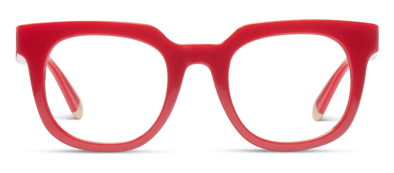 Peepers Readers - Harlow - Red (with Focus™ Blue Light Lenses)