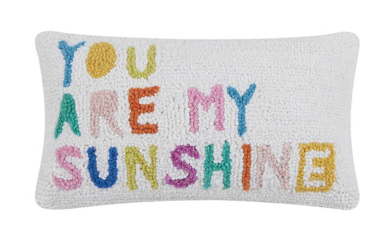 Peking Handicraft - You Are My Sunshine Hook Pillow - Ampersand