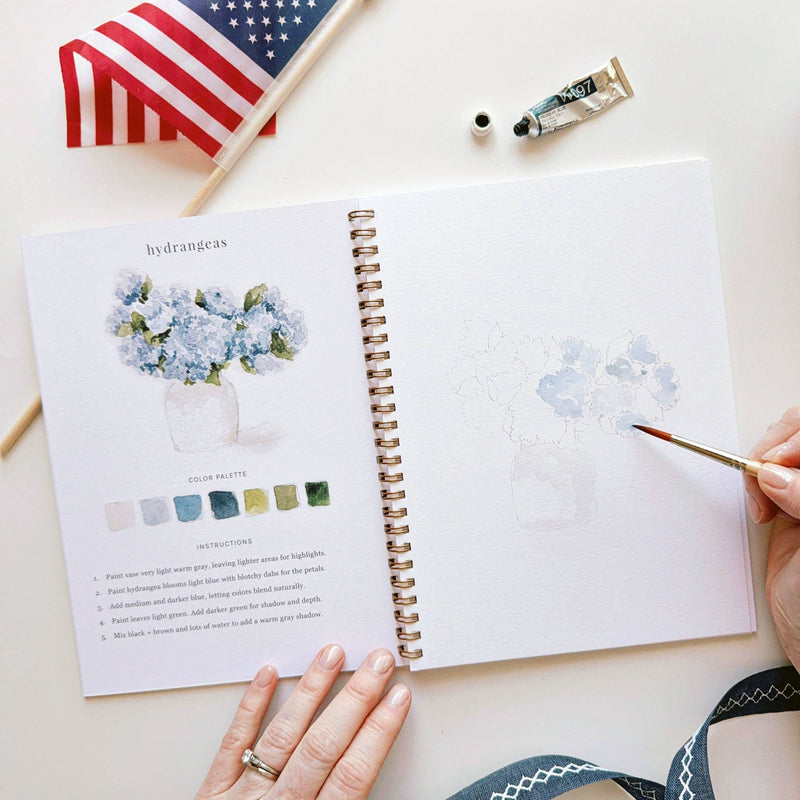 emily lex studio - Americana watercolor workbook