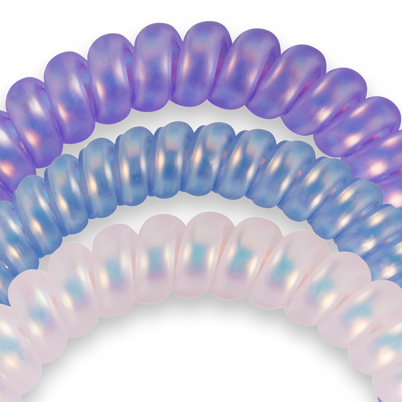 TELETIES - Spiral Hair Coils | Small | Harbor Cruise