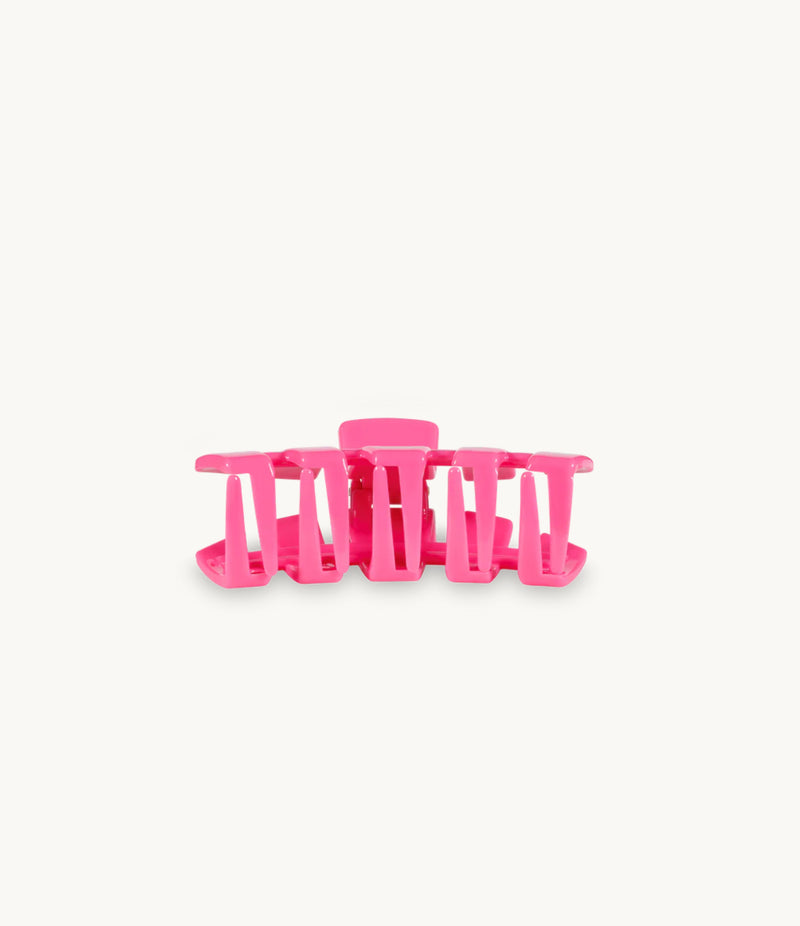 TELETIES - Classic Paradise Pink Hair Clip - Assorted Sizes