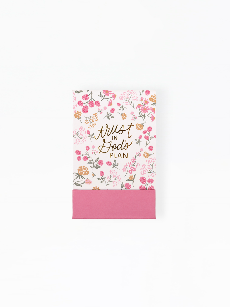 Mary Square Flip Notepad | Trust in God's Plan