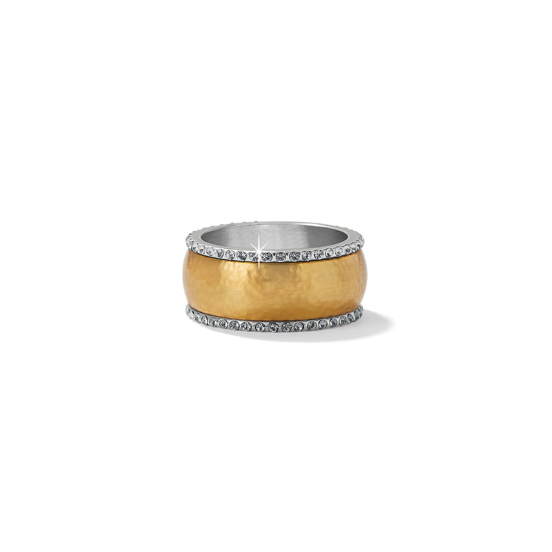 Brighton Meridian Geo Band Ring - Gold