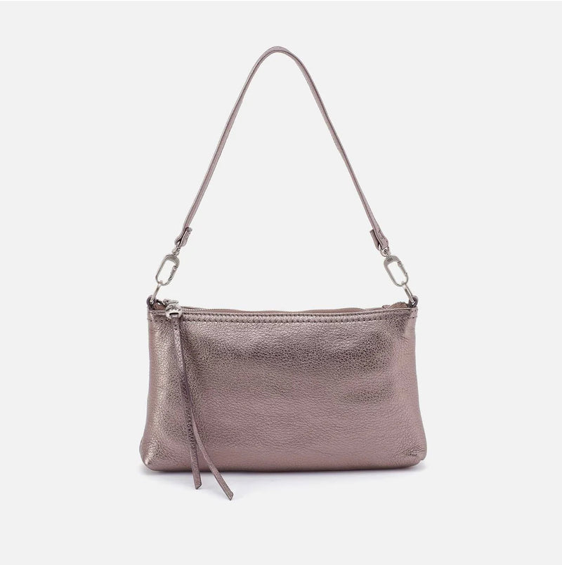 HOBO Darcy Crossbody Purse - Pewter Spur