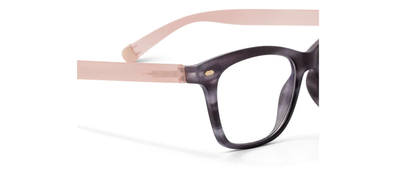Peepers Readers - Sinclair - Charcoal Horn/Blush (with Blue Light Focus™ Eyewear Lenses)