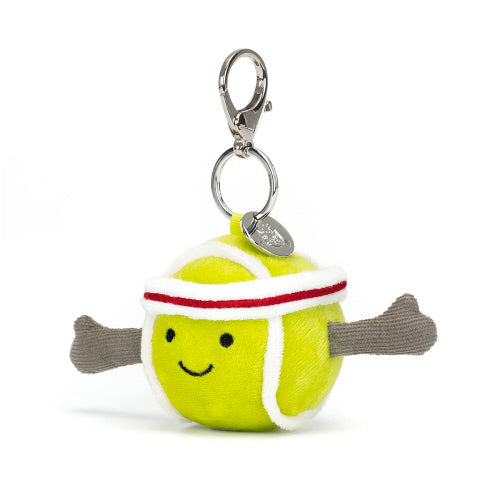 Jellycat Amuseables Sports Tennis Ball Bag Charm