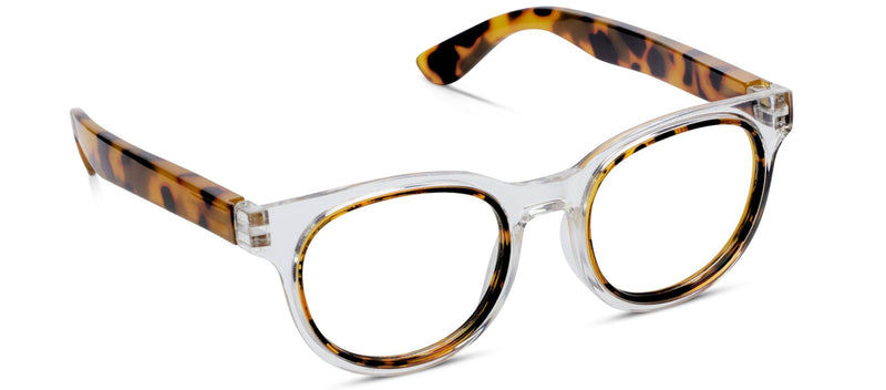 Peepers - Olympia (Blue Light): Coffee/Tortoise / No Correction / None