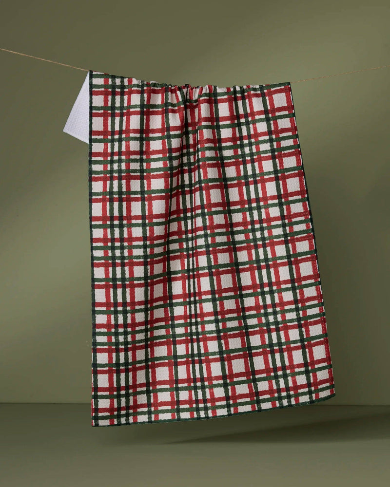 Geometry - Holiday Charm Tea Towel